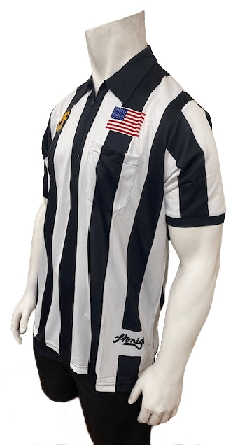 Honig's California Interscholastic Federation [CIF] 2.25" Striped Short Sleeve Football/Lacrosse Shirt