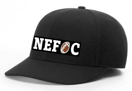 Northeast Football Officiating Consortium [NEFOC] Flex-Fit Hat - Black