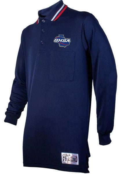 Georgia High School Association [GHSA] Major League Long Sleeve Umpire Shirt