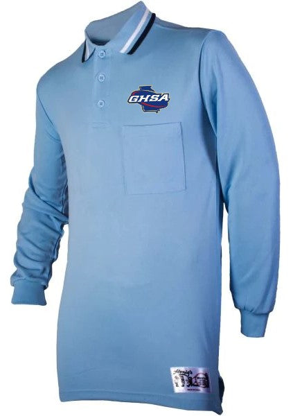 Georgia High School Association [GHSA] Major League Long Sleeve Umpire Shirt