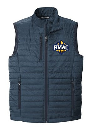 Rocky Mountain Athletic Conference Logo [RMAC] Packable Puffy Vest