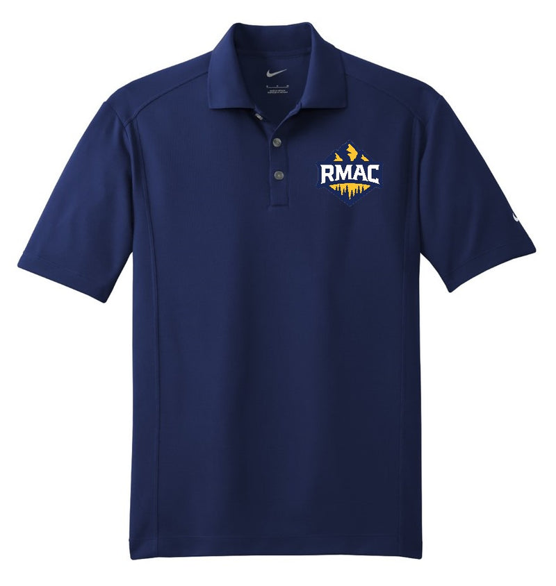 Rocky Mountain Athletic Conference Logo [RMAC] Nike Short Sleeve Polo
