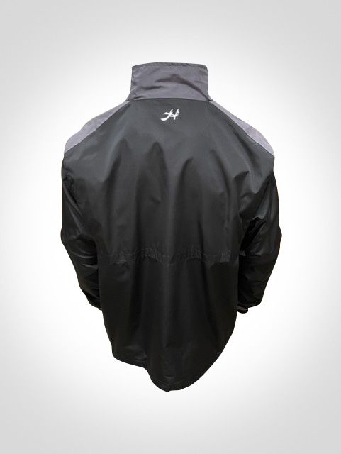 K22 - Honig's 1/4 Zip Pullover Convertible Jacket W/ Grey Shoulder Bar