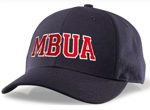 Massachusetts Baseball Umpires Association [MBUA] 6-Stitch Wool Blend Navy Hat
