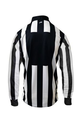 Honig's 2" Stripe Long Sleeve Jersey With Position/number Placket on Back.