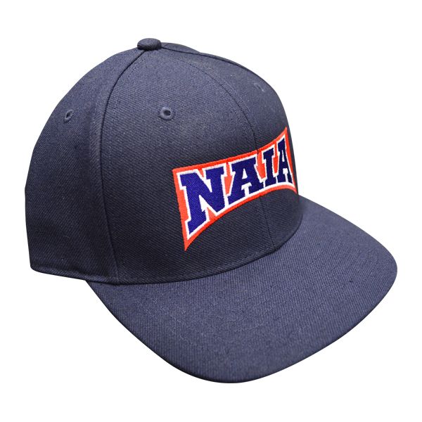 NAIA Fitted Softball 6-stitch Hat - Navy