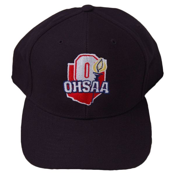 Ohio High School Athletic Assoc [OHSAA] Richardson 550 8-Stitch Wool Blend hat - Navy