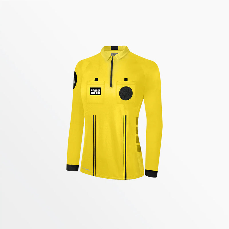 Capelli Sport Women's Soccer Referee 1/4 Zip Long Sleeve Jersey