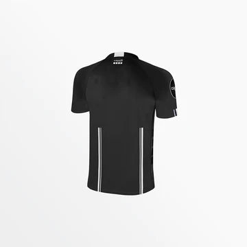 Capelli Sport Men's Soccer Referee 1/4 Zip Short Sleeve Jersey