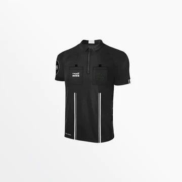 Capelli Sport Men's Soccer Referee 1/4 Zip Short Sleeve Jersey