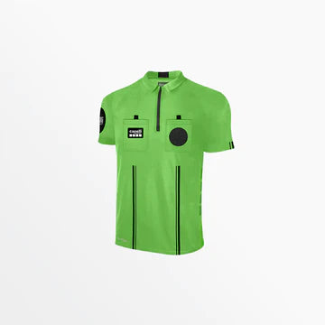 Capelli Sport Men's Soccer Referee 1/4 Zip Short Sleeve Jersey