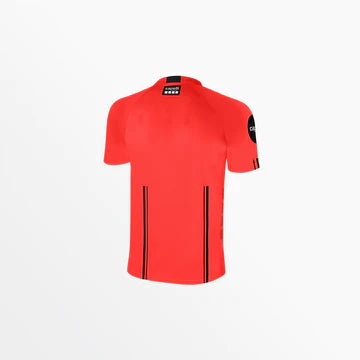 Capelli Sport Men's Soccer Referee 1/4 Zip Short Sleeve Jersey