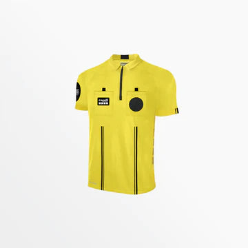 Capelli Sport Men's Soccer Referee 1/4 Zip Short Sleeve Jersey