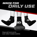 Open Looks Low Cut Sports Socks - 2 Pack (Black)