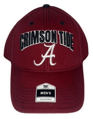 University of Alabama Solid Color Logoed Hat w/ Velcro Closure