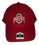 Ohio State University Solid Color Logoed Hat w/ Velcro Closure