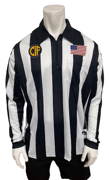 Honig's California Interscholastic Federation [CIF] 2.25" Striped Long Sleeve Football/Lacrosse Shirt