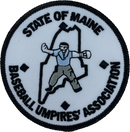 State of Maine Baseball Umpires Association Patch