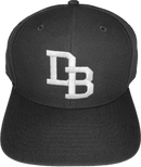 Downeast Board [DB] Fitted Baseball 6-stitch Hat - Black