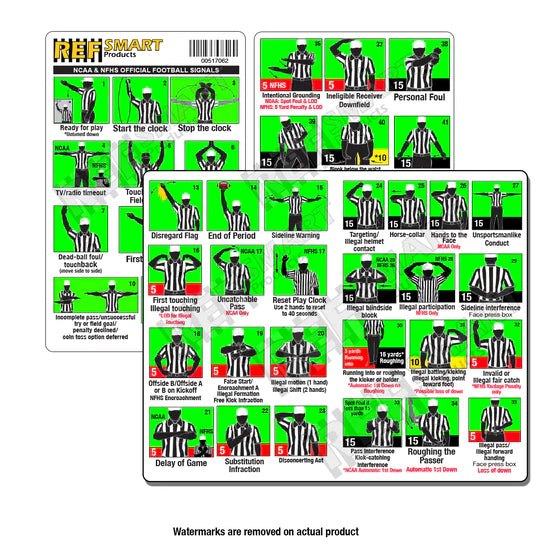 Ref Smart Ultimate Plastic Signal Card with Penalties