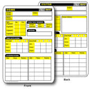 Ref Smart Set of 25 Throwaway Game Cards