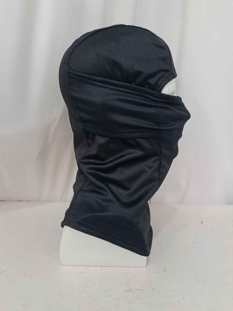 Honig's Full Face 2-Ply Athletic Foul Weather Hood - Black