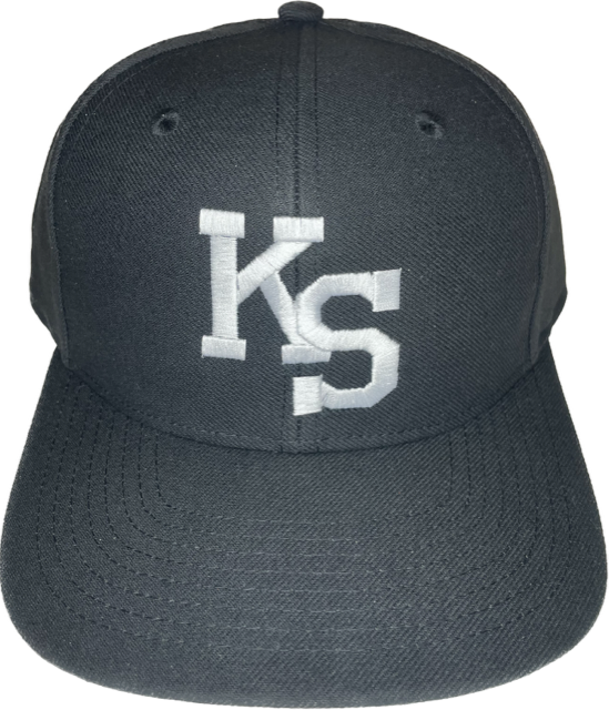 Kennebec Somerset [KS] Fitted Baseball 6-stitch Hat - Black or Navy