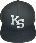 Kennebec Somerset [KS] Fitted Baseball 4-stitch Hat - Black or Navy