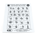Wrestling Signal Card - High School and College