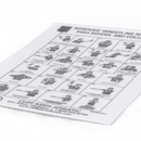 Wrestling Signal Card - High School and College