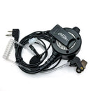 NEW! Coda Room Custom Audio Push-To-Talk Coil Tube Headset for Midland Radios - v3.0