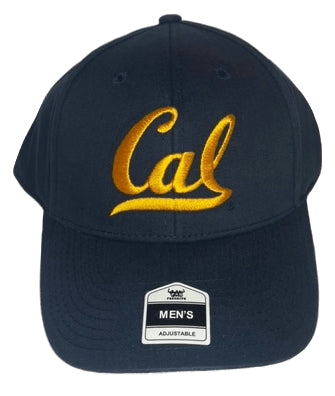 University of California Berkeley Team Solid Color Logoed Hat w/ Velcro Closure