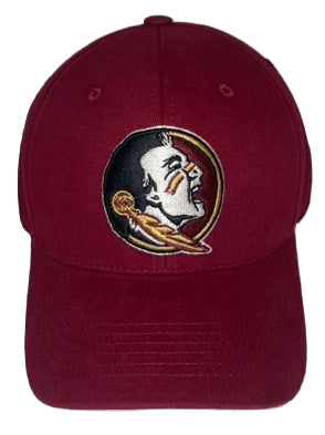 Florida State University Team Solid Color Logoed Hat w/ Hat Clasp