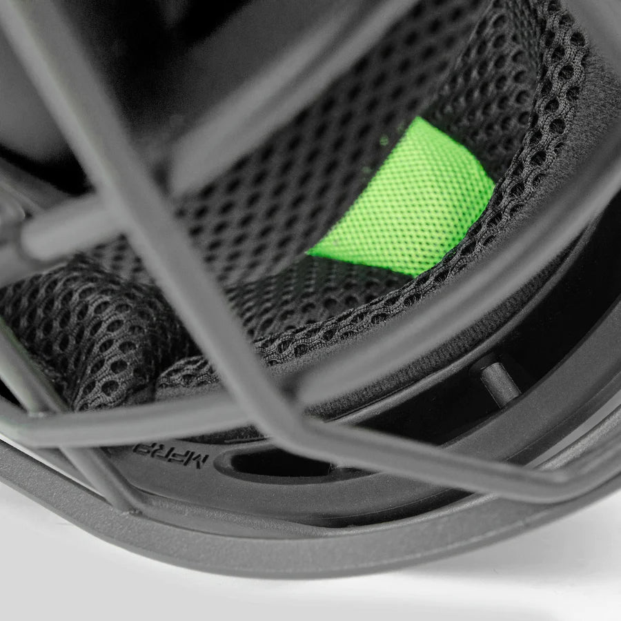 All-Star MVP5-M-SWH Baseball/Softball Catcher's Helmet - Matte White, Small - With Deflexion™ Tech For Maximum Protection - View #5
