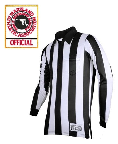 Honig's Maryland [MPSSAA] 2" Striped Long Sleeve Football Shirt