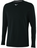 Mizuno Black Thermal Compression Long Sleeve Shirt