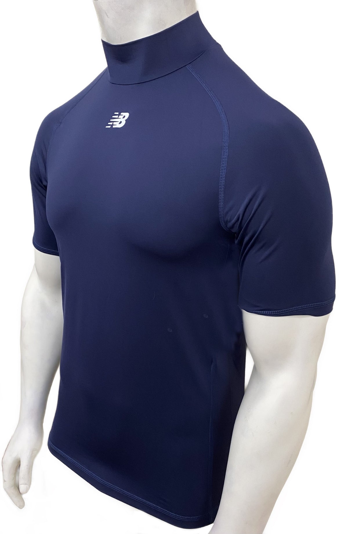 Mock neck compression shirt best sale