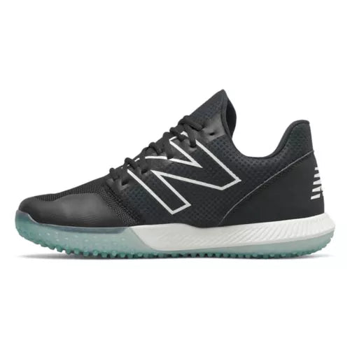 New Balance 4040v6 Turf Shoe - Black/White - D Width