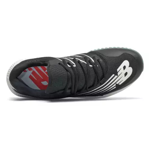 New Balance 4040v6 Turf Shoe - Black/White - D Width