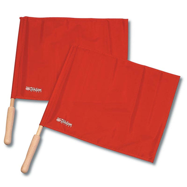 Tandem Sports Volleyball Linesman Flags/Solid - Red