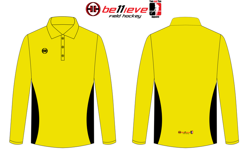 Men's Field Hockey Umpire Top - Long Sleeve