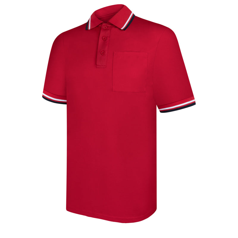 United Attire Umpire Shirt Small / Red-Navy