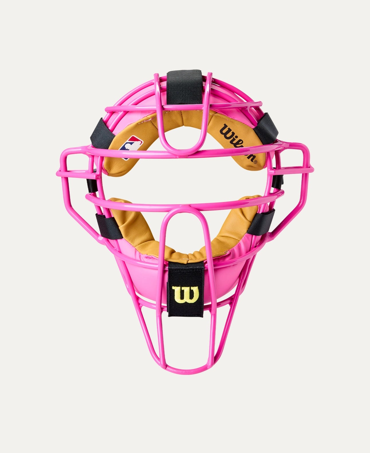 Wilson Dyna-Lite Pink Umpire Mask | Aluminum Facemask