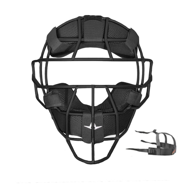 All-Star S7™ Umpire Traditional Mask with Matte Black Finish