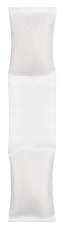 United Attire Double Sided Skinny Bean Bag - White