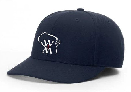 Wisconsin Interscholastic Athletic Assoc [WIAA] Wool Blend Fitted (6-Stitch bill) Combo Hat
