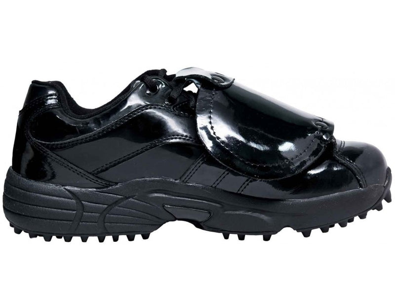 3n2 Reaction Pro Plate Umpire Shoe Lo Cut Patent Leather - D Width
