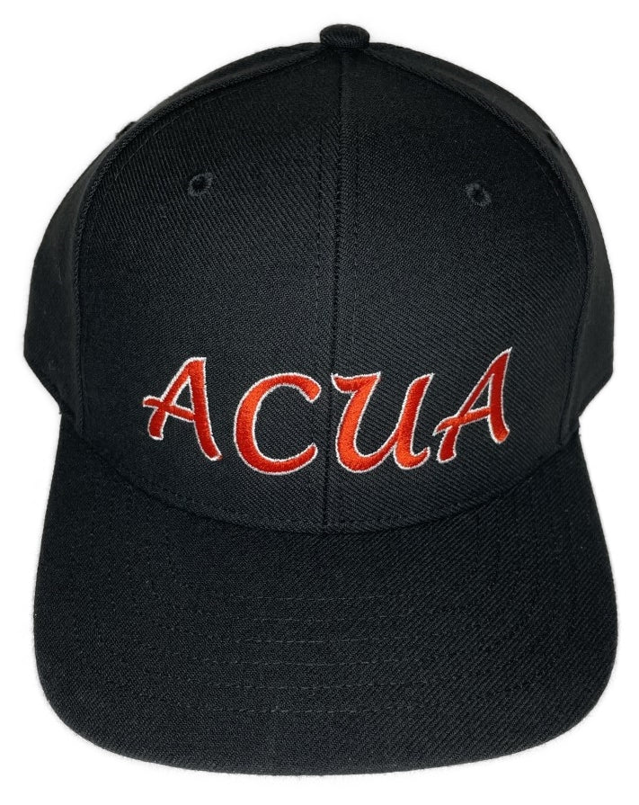 ACUA (Atlantic Coast Umpires Assoc) 6-Stitch Poly-Wool Black Hat