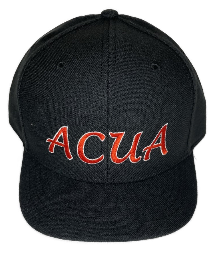 ACUA (Atlantic Coast Umpires Assoc) 4-Stitch Poly-Wool Black Hat