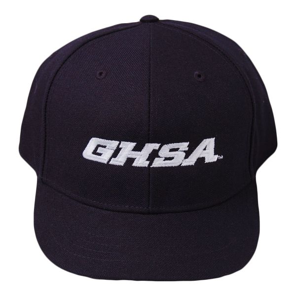 GHSA Richardson 530 Navy 4 stitch Wool blend hat.